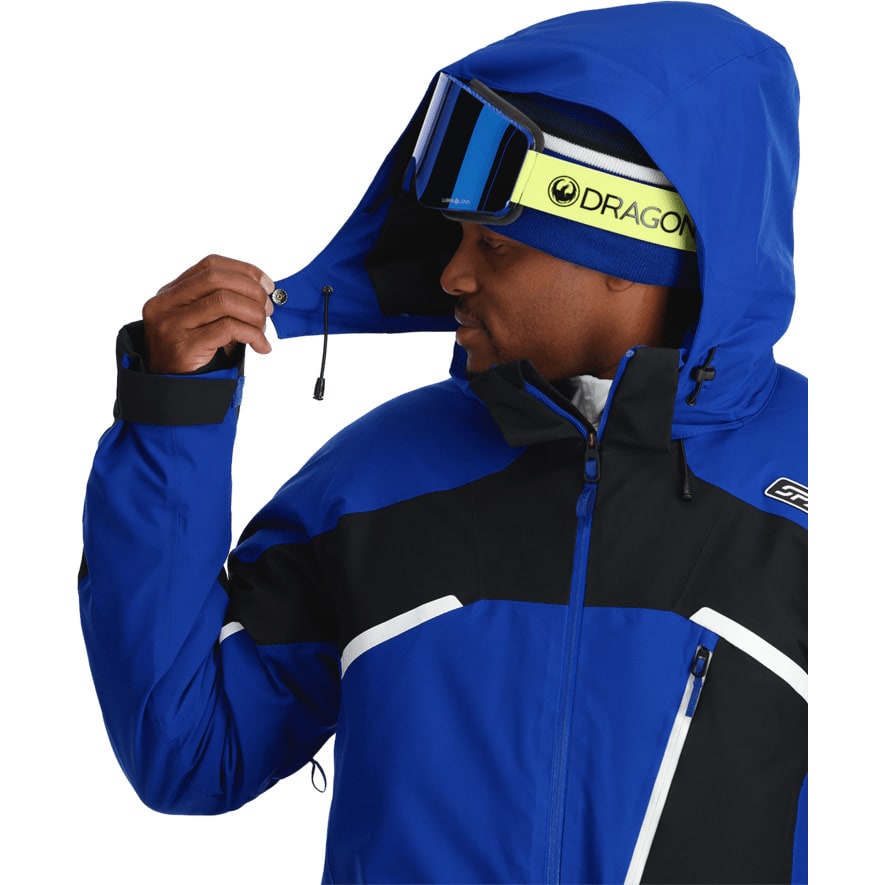 Spyder Herren Skijacke LEADER Electric Blue Skijacken Skibekleidung