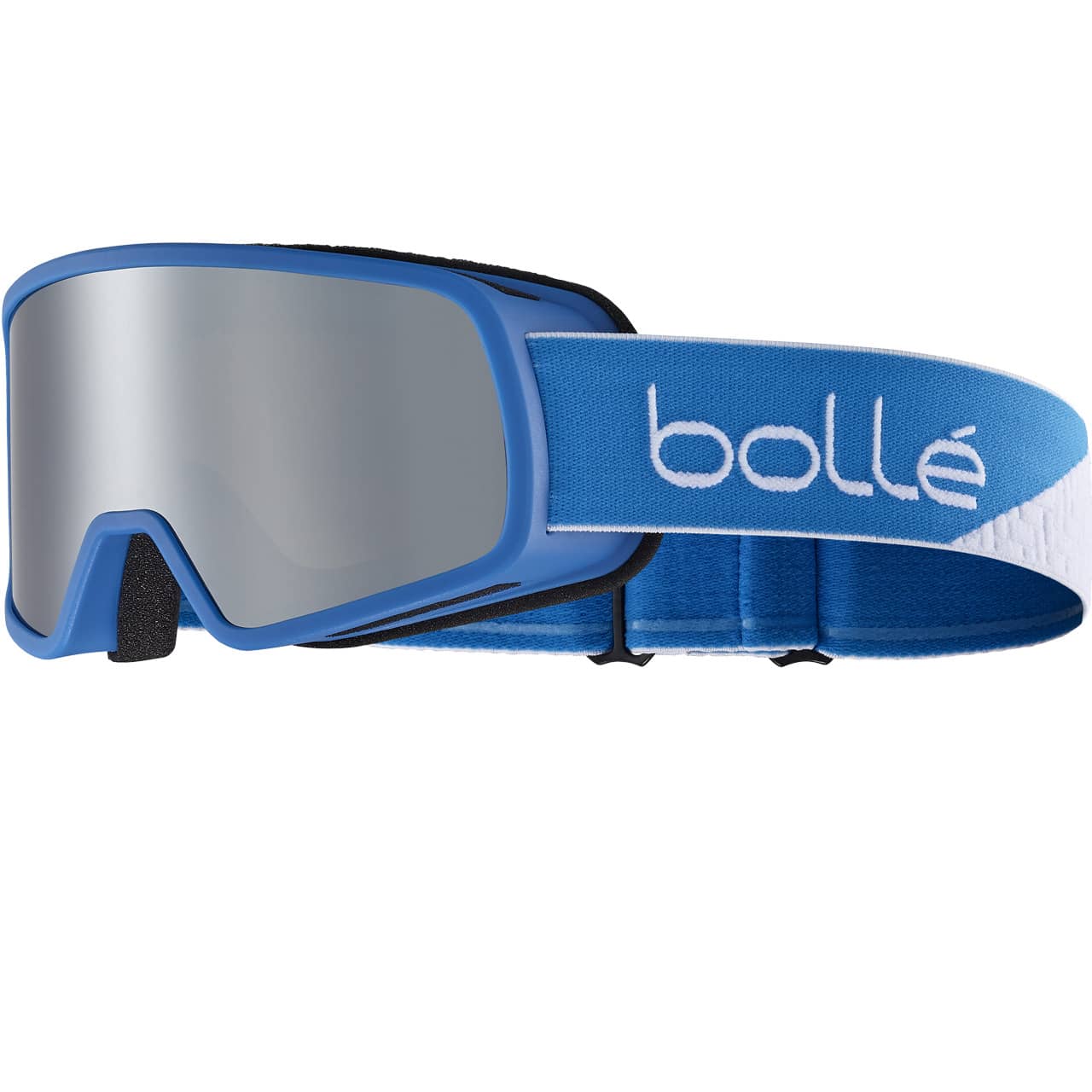 Bolle Nevada Jr Race Blue Matte Black Chrome 2024 25 XSPO