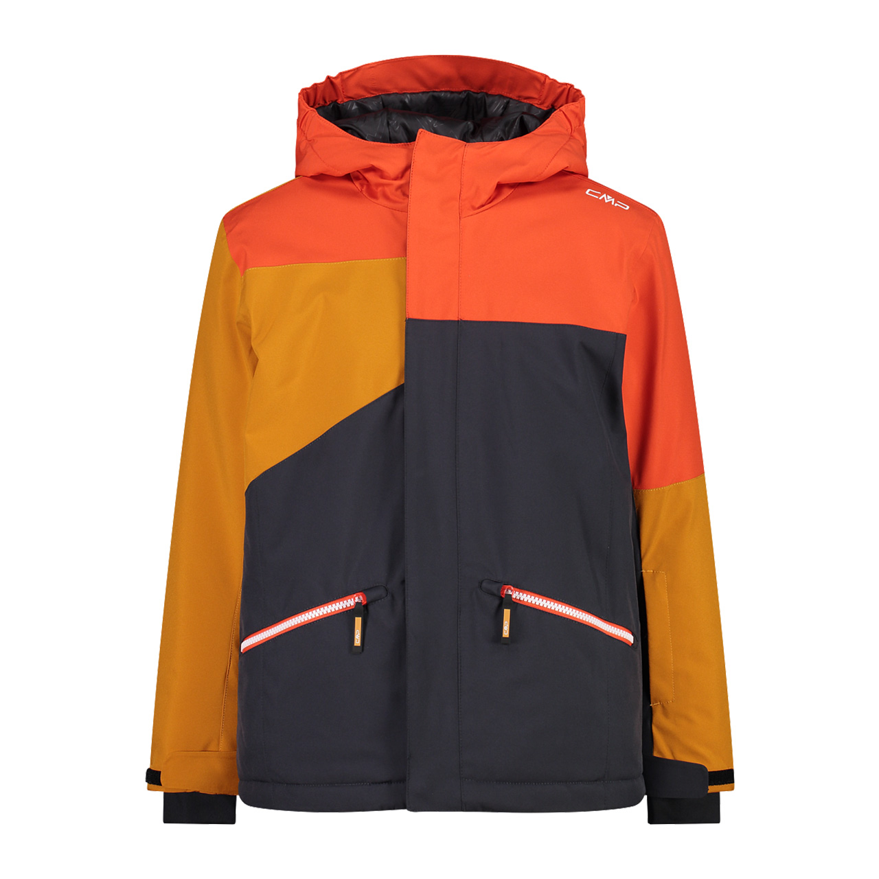 CMP Jungen Skijacke Clima Protect | | | Kinder Brands CMP Skibekleidung |CMP XSPO-Fashion C antracite/red/orange 